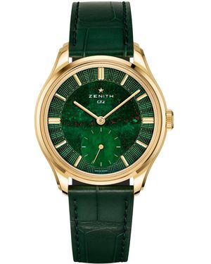 Zenith G.F.J. Calibre 135 Watch - Green