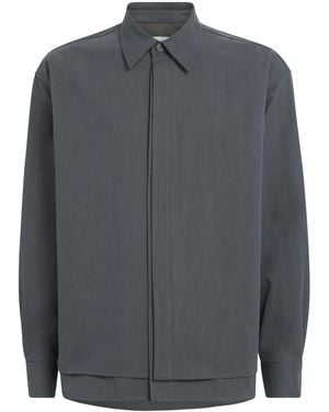 LE17SEPTEMBRE Double-Layered Shirt - Gray