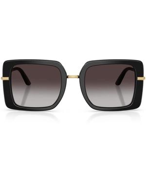 Dolce & Gabbana Acetate Dg4481 Dna Square Sunglasses - Brown