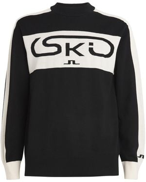 J.Lindeberg Wool Kirby Jumper - Black