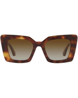 Burberry Square Sunglasses - Brown