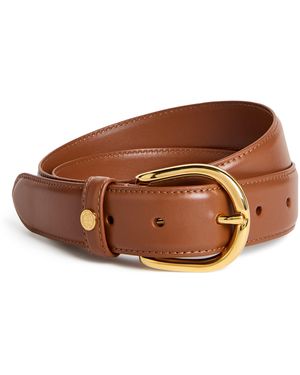 Harrods Leather Belt - Brown