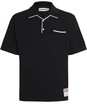 J.Lindeberg 30Y Jesper Retro Polo Shirt - Black