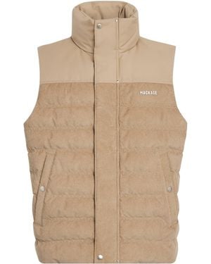 Mackage Corduroy Down-Padded Gilet - Natural