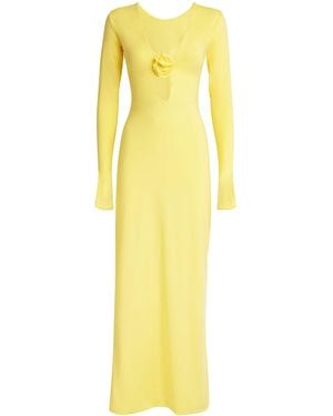 Maygel Coronel Lucir Maxi Dress - Yellow