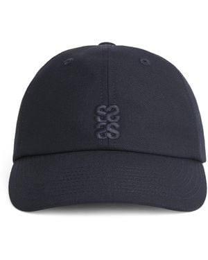 Sandro Embellished Baseball Cap - Blue