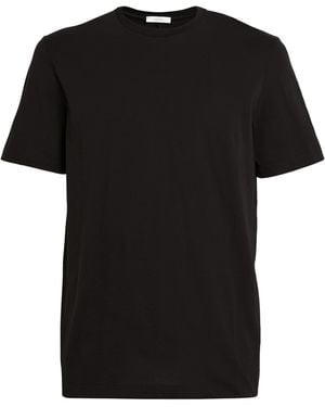 The Row Luke Supima Cotton T-Shirt - Black