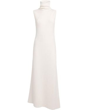 RETORI Cashmere Sleeveless Maxi Dress - White