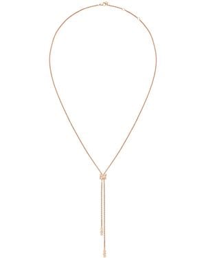 Chaumet And Diamond Bee De Necklace - White