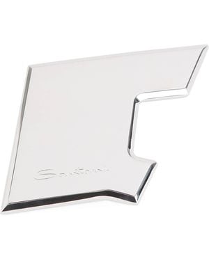 Santoni Double Buckle - White