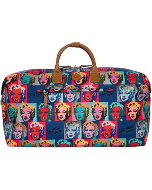 Bric's X Andy Warhol Marilyn Print Weekender (55cm) - Blue