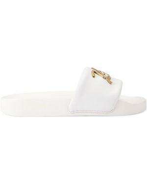 Kurt Geiger Meena Logo Slides - White
