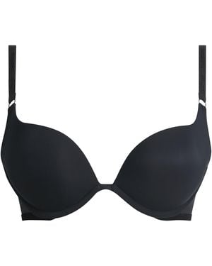 Wolford Bonded Tulle Push-Up Bra - Black