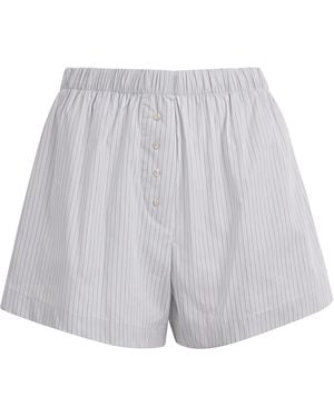 Leset Stripe Yoshi Boxer Shorts - Grey