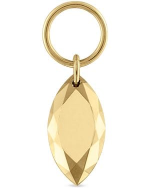 Maria Tash Faceted Marquise Charm - Metallic