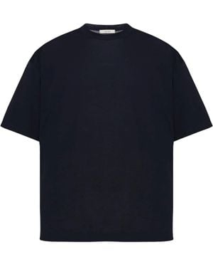 The Row Dlomu Wool T-Shirt - Blue