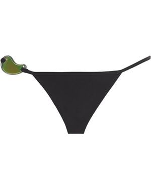 Christopher Esber Moodstone Bikini Bottoms - Black