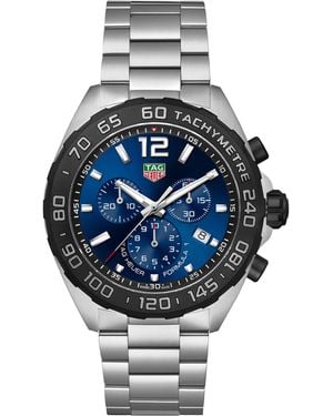 Tag Heuer Stainless Steel Formula 1 Chronograph Watch - Metallic