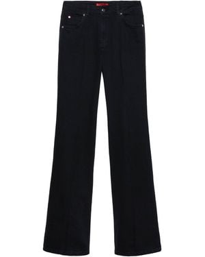 MAX&Co. High-Rise Flared Jeans - Black