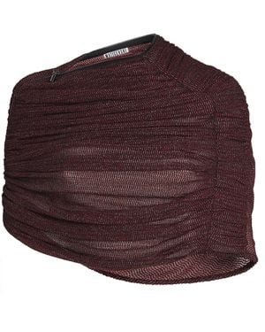 Maticevski Metallic Annika Cape - Brown