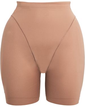 Skims Butt And Hip Enhancing Padded Shorts - Natural