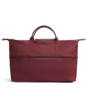 Longchamp Expandable Le Pliage Original Travel Bag - Purple