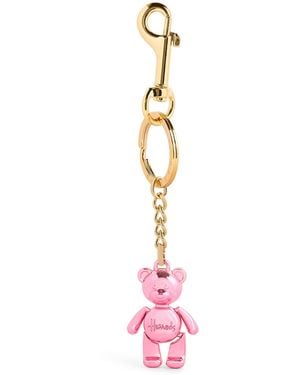 Harrods Jointed Bear Keyring - Pink