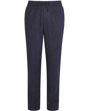 Sease Virgin Wool Mindset Slim Trousers - Blue