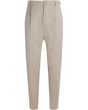 Paul & Shark Jersely Lucca Chinos - Grey