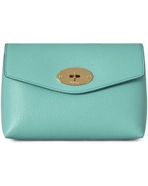 Mulberry Leather Darley Cosmetic Pouch - Green