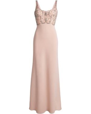 Jenny Packham Embellished Reverie Gown - Pink