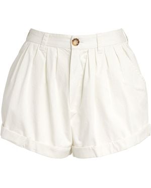 Doen Dôen Cotton Paige Shorts - White