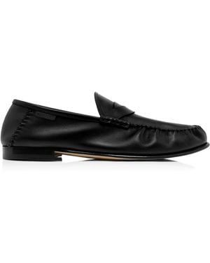 Tom Ford Leather Ripley Loafers - Black