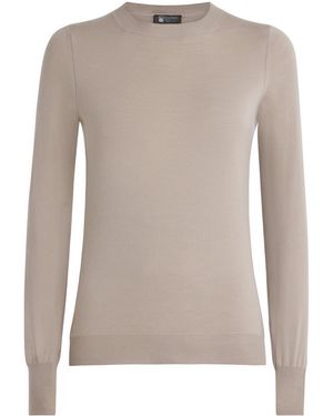 Colombo Cashmere Sweater - Brown