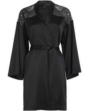 Aubade Midnight Whisper Kimono - Black