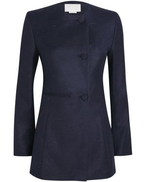 Nomadissem Wool-Blend Blazer - Blue