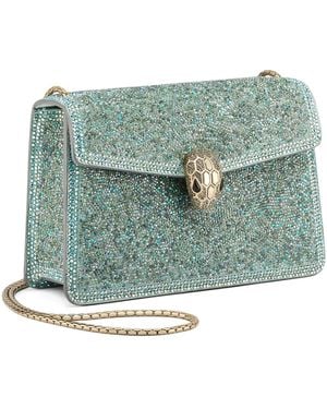 BVLGARI Mini Serpenti Forever Cross-Body Bag - Green
