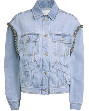 Sandro Denim Jacket - Blue