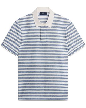 dunhill Cotton Polo Shirt - Blue