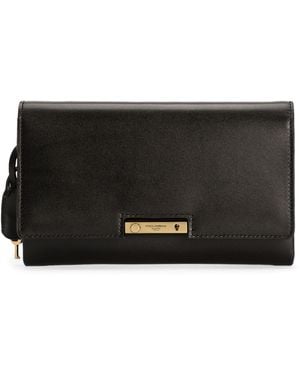 Dolce & Gabbana Mini Leather Cross-Body Bag - Black