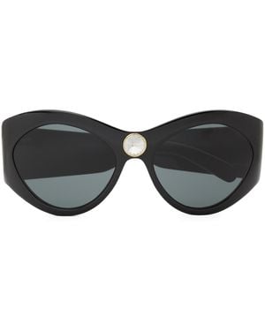 Saint Laurent Crystal Butterfly Sunglasses - Black
