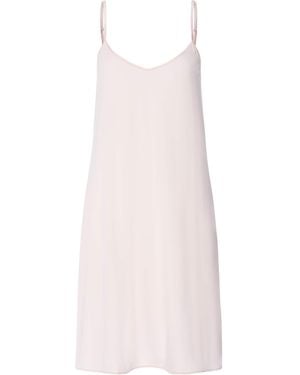 Hanro Cotton Silk Nightdress - Pink