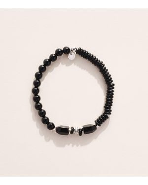 Tateossian Sterling And Agate Bracelet - Natural