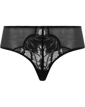 Hanro Lysia Midi Briefs - Black