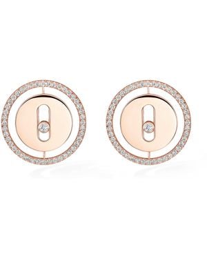 Messika Lucky Move And Diamond Stud Earrings - Natural