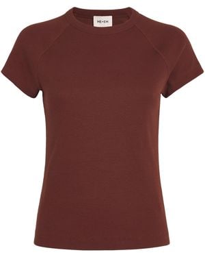 ME+EM Slim Ultimate Raglan T-Shirt - Red