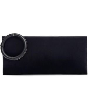 Tom Ford Velvet Ring Clutch - Blue