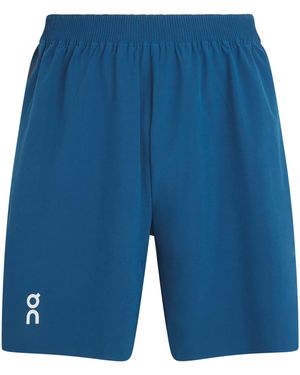 On Shoes Train Shorts - Blue