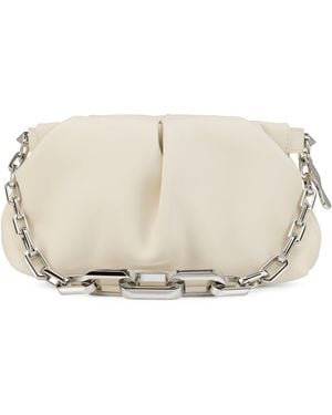 Christian Louboutin Eva Small Leather Shoulder Bag - Natural