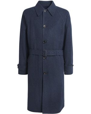 Ralph Lauren Reversible Water-Repellent Overcoat - Blue